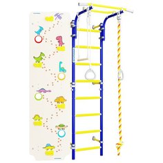 Шведская стенка ROMANA Next Skalolaz, синяя слива