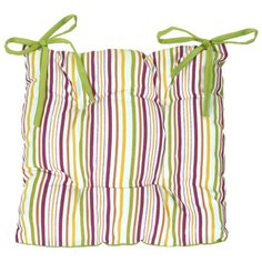 Подушка на стул SANPA HOME COLLECTION, БертинаDUO, 40*40, зеленая