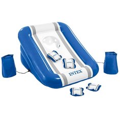 Надувная игра Intex Beanbag Toss 57503 синий/серый/белый