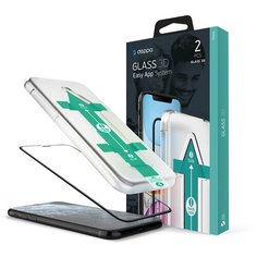 Защитное стекло Deppa 3D Full Glue Easy App для Apple iPhone 11 Pro, 0.3 мм, черная рамка