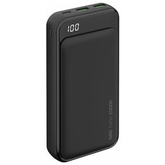 АКБ Внешний Deppa NRG Turbo Compact 20000 mAh, QC 3.0, Power Delivery 18W, черный