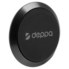 Держатель Автомобильный Deppa Mage Flat для смартфонов, магнитный, серый