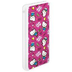 АКБ Внешний Deppa 10000 mAh, 2 USB, 1 MICRO, 2,1A, Li-pol, белый, Hello Kitty 12