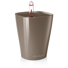 Кашпо MINI-DELTINI, серо-коричневый, Lechuza