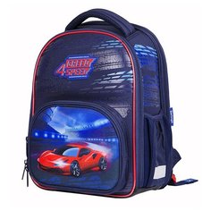 Berlingo ранец Profi Super Fast, красный/синий