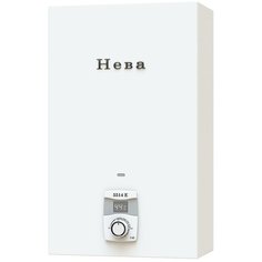 Проточный газовый водонагреватель Neva 5514E, белый Нева