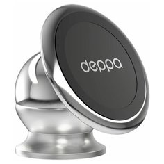 Магнитный держатель Deppa Mage Steel серебристый