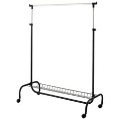 Вешалка My Space, HG25, напольная, на колесиках, с полкой для обуви, ШхГхВ: 45*100*178 см