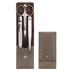 Маникюрный набор Inox, 3 пр., серо-бежевый Zwilling J. A. Henckels