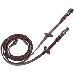 Поводья коричневые для верховой езды 500 FOUGANZA X Декатлон Decathlon