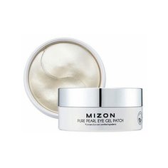 MIZON Патчи под глаза гидрогелевые с экстрактом белого жемчуга PURE PEARL EYE GEL PATCH 60шт