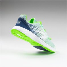 Кроссовки для бега детские AT 300 BREATH , размер: EU33, цвет: Зеленый/Сине-Фиолетовый KALENJI Х Декатлон Decathlon