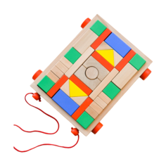 Деревянный конструктор Бибидом Царицынская игрушка