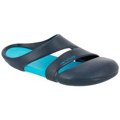 Шлепанцы для бассейна мужские сине-бирюзовые CLOG 500, размер: 38/39, цвет: Синий Графит/Сине-Бирюзовый NABAIJI Х Декатлон Decathlon