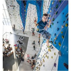 Бермуды для скалолазания эластичные для мальчиков VERTIKA, бледно-серые, размер: 141-150 CM 10-11, цвет: Алюминиевый Серый SIMOND Х Декатлон Decathlon