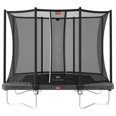 Батут BERG Ultim Favorit Regular 280 Grey + защитная сетка Safety Net Comfort