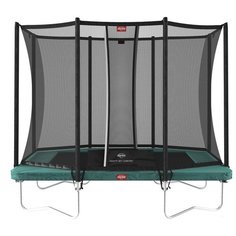 Батут BERG Ultim Favorit Regular 280 Green + защитная сетка Safety Net Comfort