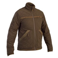 Куртка муж. для охоты стеганая бесшумная 500, размер: XXXXL, цвет: Кофейный SOLOGNAC Х Декатлон Decathlon