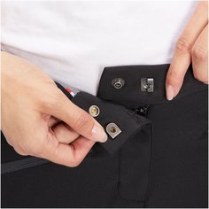 Бриджи легкие женские 500 MESH, размер: S RU44, цвет: Черный FOUGANZA Х Декатлон Decathlon