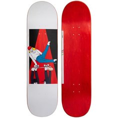 Скейтборд размер 8,5" красный DECK 120 BRUCE, размер: NO SIZE OXELO Х Декатлон Decathlon