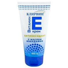 Клирвин Антиоксидантный крем с витамином Е и маслом макадамии, 150 гр