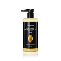 JM Solution пенка c прополисом Honey Luminous Royal Propolis Bubble Deep Cleanser, 300 мл