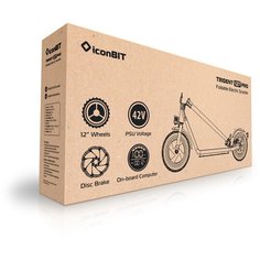 Электросамокат iconBIT TRIDENT 127 PRO синий