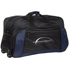 Дорожная сумка на колесах 6027 синий Polar