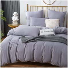 Комплект постельного белья сатин CS042 2 спальное от Ситрейд, нав. 50х70 см