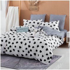 Комплект постельного белья сатин L362 2 спальное от Ситрейд, нав. 50х70 см