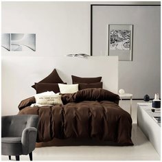 Комплект постельного белья сатин CS029 2 спальное от Ситрейд, нав. 50х70 см