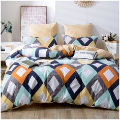 Комплект постельного белья сатин L369 Семейное от Ситрейд