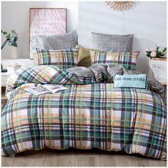 Комплект постельного белья сатин L364 2 спальное от Ситрейд, нав. 50х70 см