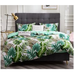 Комплект постельного белья сатин C491 Евро от Ситрейд, нав. 50х70 см