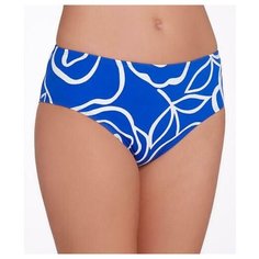 Empreinte Высокие купальные плавки с принтом Bloom синий 50