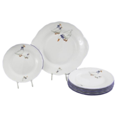 Сервиз для торта Верона Гуси, 7 пр., Leander