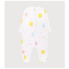 Комбинезон crockid, размер 74, веселый дождик на белом