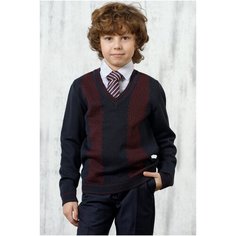 Пуловер VAY размер 146, синий/бордо