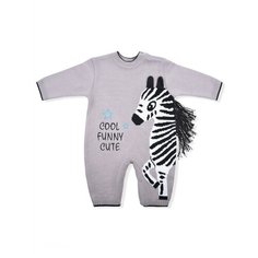 Комбинезон LEO, размер 62, серый Лео