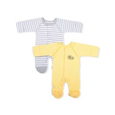 Комбинезон LEO, размер 46, желтый/серый Лео