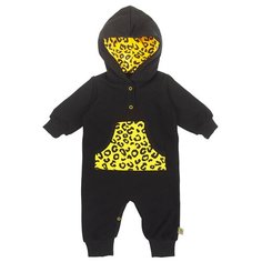 Комбинезон Сонный Гномик, размер 62, черный