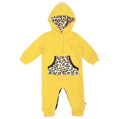 Комбинезон Сонный Гномик, размер 74, желтый