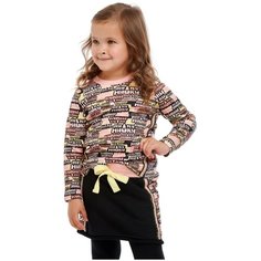 Лонгслив lucky child Ми-ми-мишки, размер 28 (92-98), многоцветный