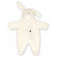 Комбинезон Сонный Гномик, размер 62, молочный
