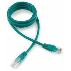 Патч-корд UTP Cablexpert PP12-1.5M/G кат.5e, 1.5м, литой, многожильный (зелёный)