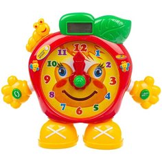 Развивающая игрушка Play Smart Часы Который Час? (7158), красный/желтый