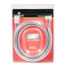 Шланг для душа Kaiser 0058 1,5м усил. Isiflex/Grey в блистере