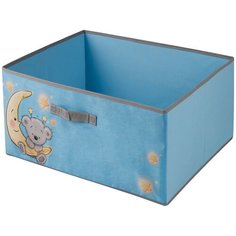 Handy Home Короб для хранения Мишка 54х40х25см синий