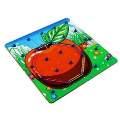 WoodlandToys Геоборд «Еда» Морковка 121208/3w