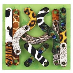 WoodlandToys Геоборд "Цифры. Животный мир"